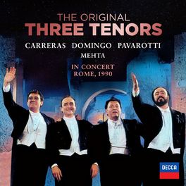 Album cover of The Three Tenors - In Concert, Rome 1990 (And Selected Highlights)