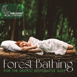 Album cover of Forest Bathing for The Deepest Restorative Sleep: Fall a Sleep Naturally, Relief Stress and Anxiety with Tranquillity of Nature, S