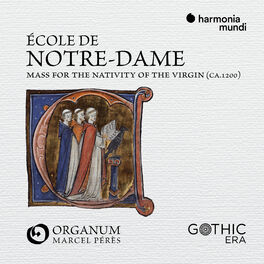Album cover of École de Notre-Dame de Paris : Mass for the Nativity of the Virgin