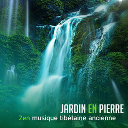 Album cover of Jardin en pierre: Zen musique tibétaine ancienne - Sons de nature paisible et bols chantant (Grand bol rako, Gongs, Cloches)