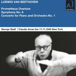 Album cover of Ludwig van Beethoven conducted by George Szell live Carnegie Hall 11.11.1945