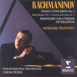 Album cover of Rachmaninov: Piano Concerto No. 1 & Rhapsody on a Theme of Paganini