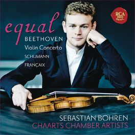 Album cover of Equal - Beethoven: Violin Concerto, Op. 61 - Schumann: Fantasia, Op. 131 - Françaix: Nonetto