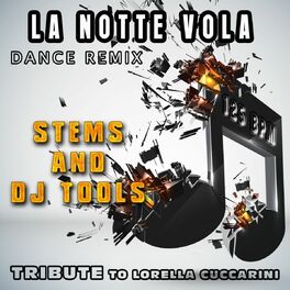 Album cover of La notte vola: Dance Remix, Stems and DJ Tools, Tribute to Lorella Cuccarini