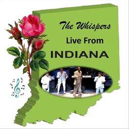 Album cover of The Whispers Live from Indiana