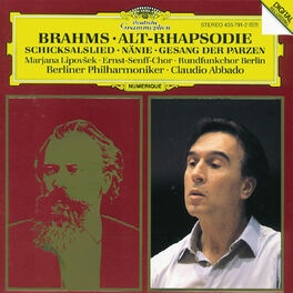 Album cover of Brahms: Alto Rhapsody; Song of Destiny; Nänie; Song of the Fates