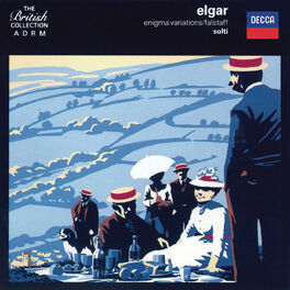 Album cover of Elgar: Enigma Variations; Falstaff