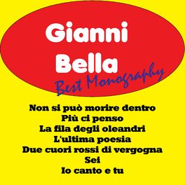 Album cover of Best monography: gianni bella
