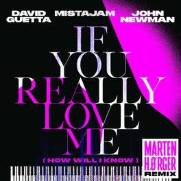 Album cover of If You Really Love Me (How Will I Know) (Marten Hørger Remix)