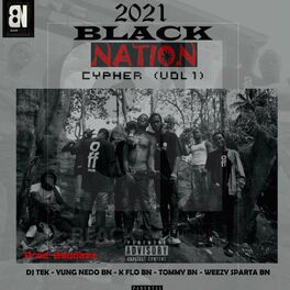Album cover of BLACK NATION CYPHER (feat. Dj Tk, Kflo BN & Tommy BN)