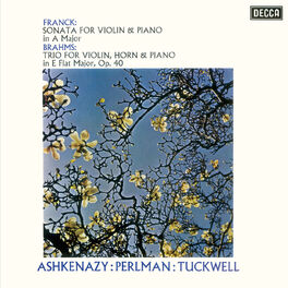 Album cover of Franck: Violin Sonata / Brahms: Horn Trio
