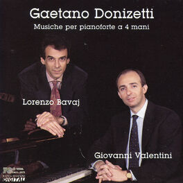 Album cover of G. Donizetti: Musiche per pianoforte à 4 mani