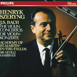 Album cover of Bach, J.S.: Violin Concertos; Concerto for 2 Violins; Air from Suite No.3