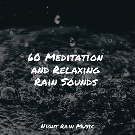 Album cover of 60 Meditation and Relaxing Rain Sounds