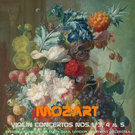 Album cover of Mozart: Violin Concertos Nos. 1, 3, 4 & 5