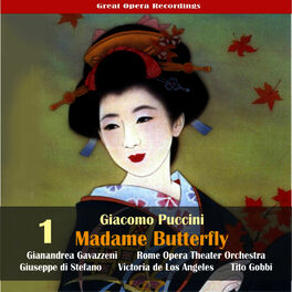 Album cover of Giacomo Puccini: Madame Butterfly (Gavazzeni,De Los Angeles,Di Stefano) [1954], Vol. 1