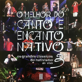 Album cover of O Melhor do Canto e Encanto Nativo 3, Vol. 2 Ao Vivo