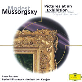 Album cover of Mussorgsky: Pictures at an Exhibition (Orch. & Piano Versions)
