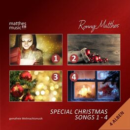 Album cover of Special Christmas Songs, Vol. 1 - 4, Gemafreie Weihnachtsmusik (Die schönsten deutschen und englischen Weihnachtslieder)