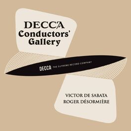 Album cover of Conductor's Gallery, Vol. 7: Victor de Sabata, Roger Désormière