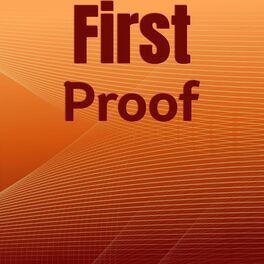 Album cover of First Proof