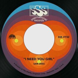 Album cover of I Need You Girl / Lonely for You Baby