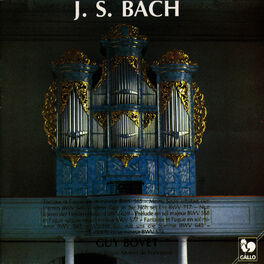 Album cover of Bach: Guy Bovet à l'orgue Jürgen Ahrend de l'ancienne église des Jésuites à Porrentruy