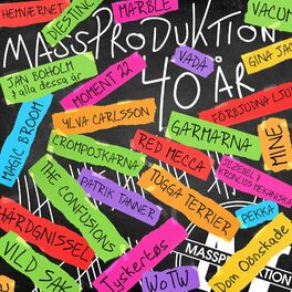 Album cover of Massproduktion 40 år
