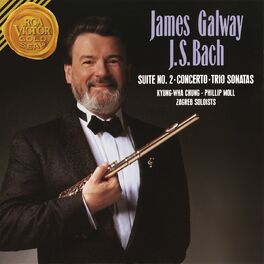 Album cover of Galway Plays Bach