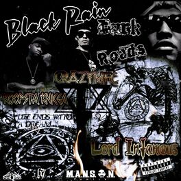 Album cover of Black Rain , Dark Roads