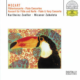 Album cover of Mozart: Flute Concertos Nos. 1 & 2; Flute & Harp Concerto K. 299