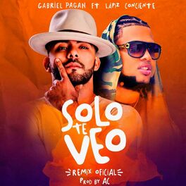 Album cover of Solo Te Veo (Remix) [feat. Lapiz Conciente]