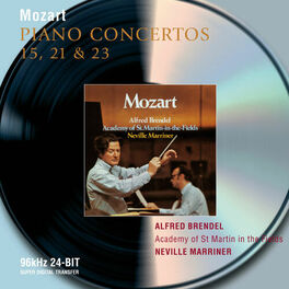 Album cover of Mozart: Piano Concertos Nos.15, 21 & 23