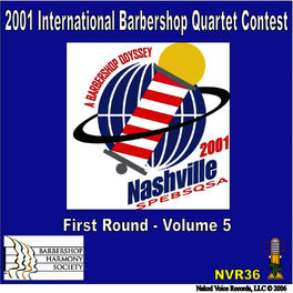 Album cover of 2001 International Barbershop Quartet Contest - First Round - Volume 5