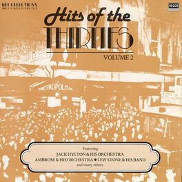 Album cover of Hits of the 1930s (Vol. 2, British Dance Bands on Decca)