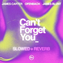 Album cover of Can’t Forget You (feat. James Blunt) (slowed + reverb)