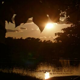 Album cover of Larger Than Life (feat. Ed Privat & Jeff Leinwand)