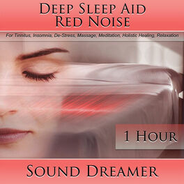 Album cover of Red Noise (Deep Sleep Aid) [For Tinnitus, Insomnia, De-Stress, Massage, Meditation, Holistic Healing, Relaxation] [1 Hour]