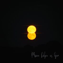 Album cover of Månen følger os hjem