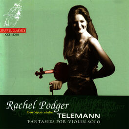 Album cover of Telemann: Twelve Fantasies for Solo Violin