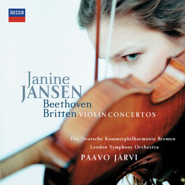 Album cover of Beethoven & Britten: Violin Concertos