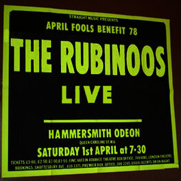 Album cover of The Rubinoos Live At Hammersmith Odeon