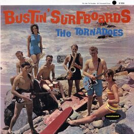 Album cover of Bustin' Surfboards