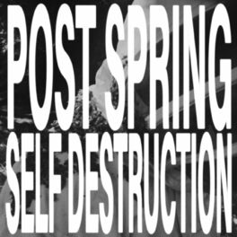 Album cover of post spring self destruction
