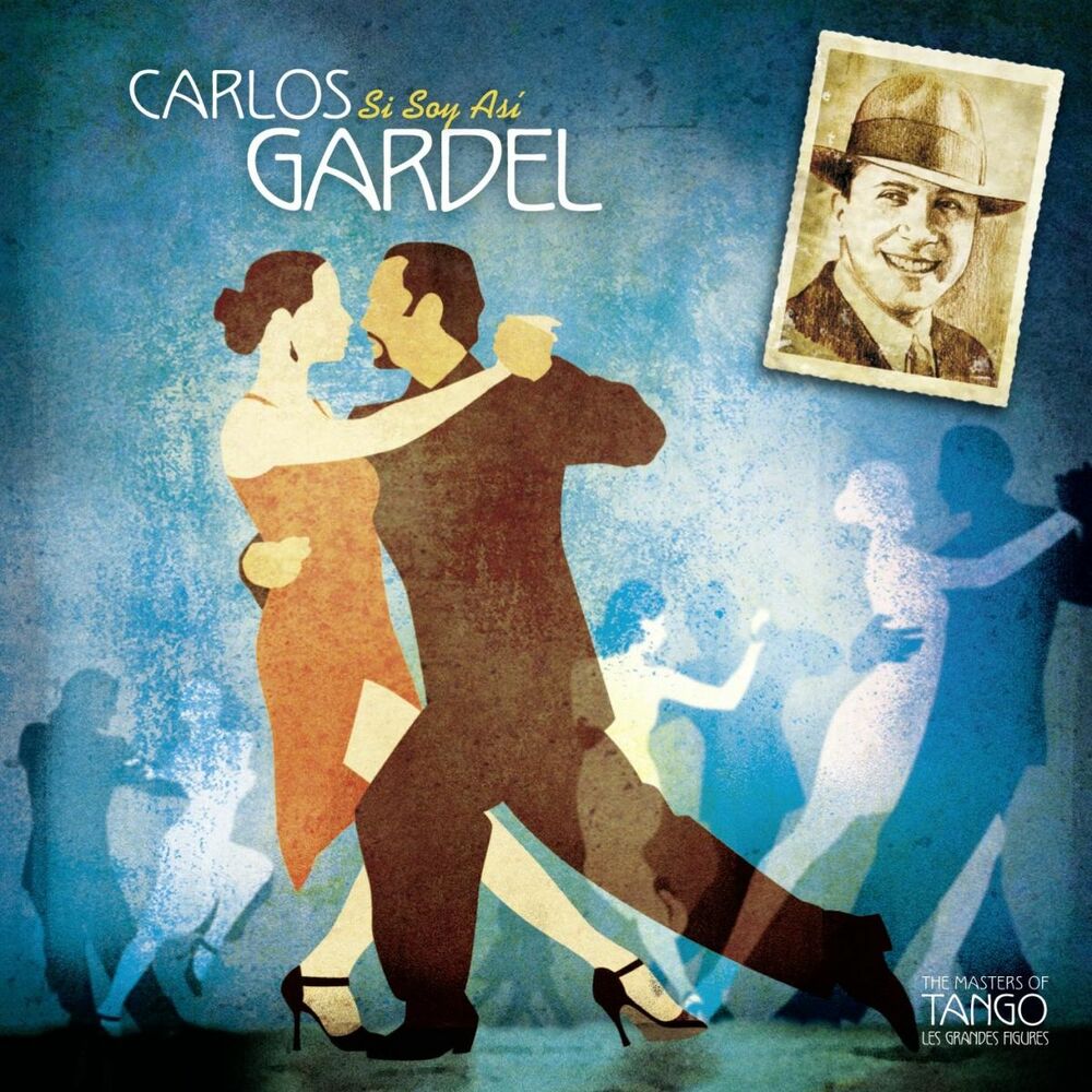 Carlos Gardel. Обложка. Si soy asi Ноты. OST "Tango (CD)".