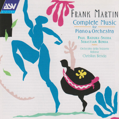 Christian Benda Frank Martin Music For Piano Orchestra - 