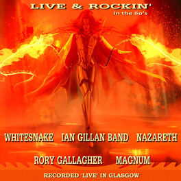 Album cover of Live and Rocking in the 80's
