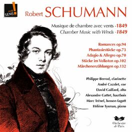 Album cover of Schumann : Musique de chambre avec vents 1849 (Schumann: Chamber music with winds 1849)