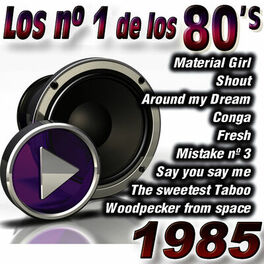 Album cover of Los no. 1 de los 80'S (1985)