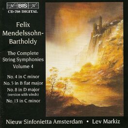 Album cover of MENDELSSOHN: Complete String Symphonies (The), Vol. 4